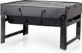 Merkloos Tafel Barbecue Houtskool Zwart Staal