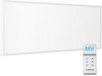 Klarstein chauffage infrarouge avec thermostat, chauffage électrique 300W, chauffage infrarouge mural, IR avec détection de fenêtre, radiateur plat pour pièces humides, chauffage mural électrique économe en énergie