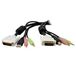 StarTech.com 1,80m 4-in-1 USB Dual-Link DVI-D KVM-switch Kabel met Audio en Microfoon