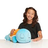 Pokemon Squirtle slapende pluche - 45 cm premium pluche in slaaphouding