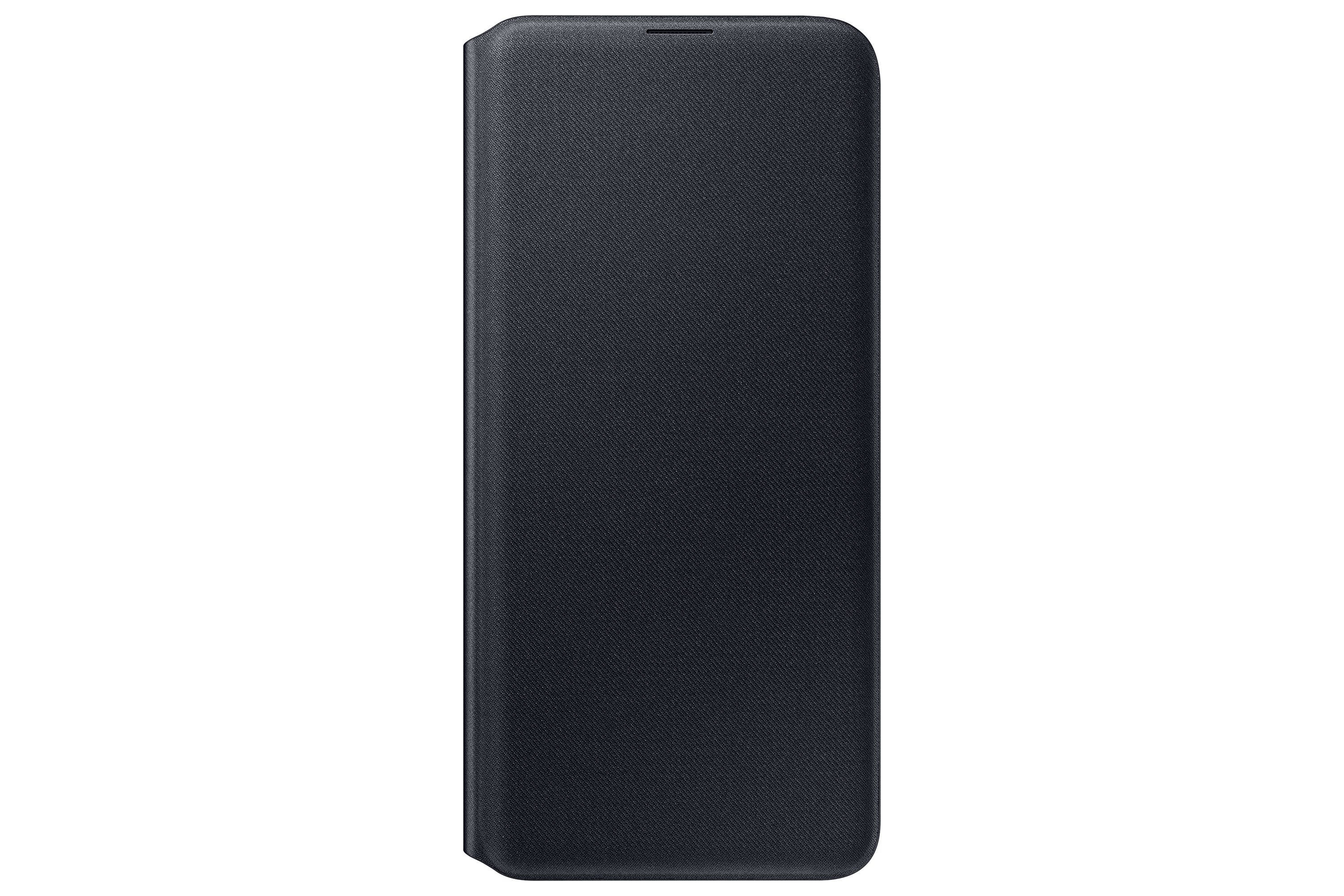 Samsung Galaxy A30s Wallet Cover - Black