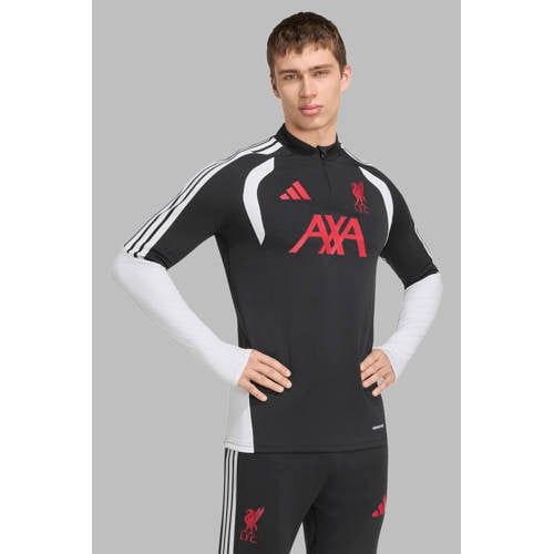 adidas Performance Liverpool FC Voetbalshirt Lange Mouwen - Zwart/Rood