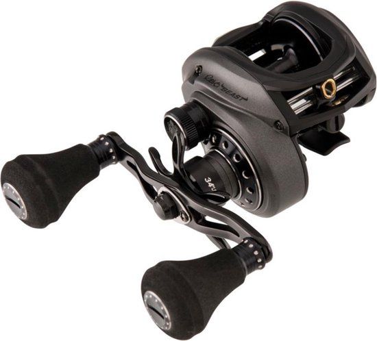 Abu Garcia Revo 4 Beast 40 Baitcasting Reel - Right Hand - Black/Grey