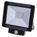 EMOS LED reflector IDEO 30W PIR, neutraal wit, aluminium, grijs, 19,6 x 6,1 x 20,7 cm