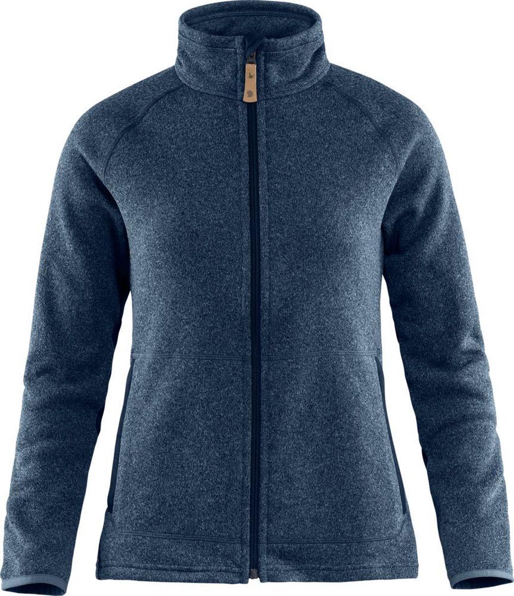 Fjällräven Övik Fleece Zip Sweater Outdoorvest Dames - 7323450635756