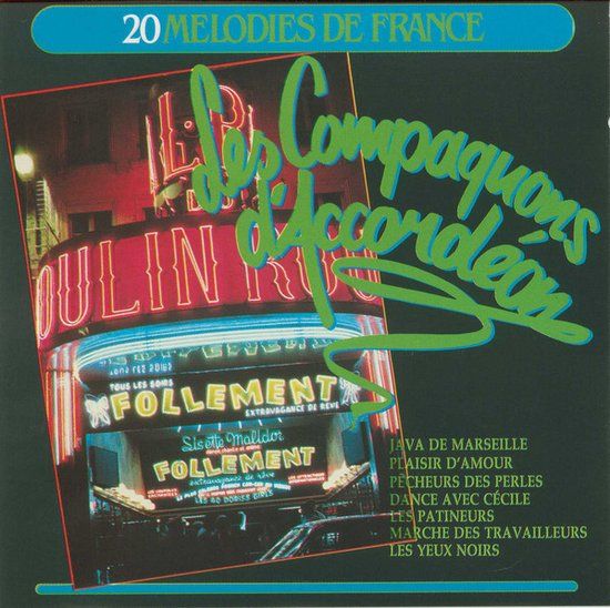 E.Mi Les Compagnons D' Accordeon - 20 Melodies De France