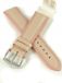 Hirsch Lindsey bracelet en cuir et caoutchouc 20 mm rose