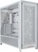 Corsair 5000D RS Midtowermodel ATX - Gehard Glas - Wit (4x RS140 fan)