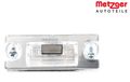 METZGER 2080002 Éclairage de plaque d'immatriculation, gauche et droite, pour AUDI A3 Hatchback (8L1), type C5W