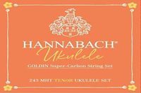 Hannabach Ukulele Snaren, Tenor Ukulele, Goldin, Set 243MHT