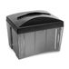 Quicky Tafeldispenser voor interfold dispenserservetten, zwart transparant, per stuk verpakt (1 x 1 stuks)