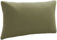 vidaXL - 1-Delig - Rugkussen - PUTTEN - 100% - Polyester - Olijfgroen