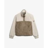 Superdry Mash Up Teddyfleece Beige