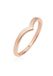 Elli - Ring - Dames V Vorm Stapeltrend in 925 Sterling Zilver - Dames
