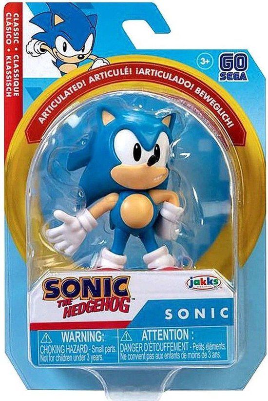 Sonic Mini Figure - Sonic (Classic Version) - 6 cm - Jakks Pacific