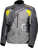Scott Dualraid Dryo veste moto textile, bleu foncé/vert, taille Short XL