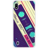 Samsung Bedrukt siliconen hoesje compatibel met Galaxy A10 Cassette Vintage