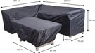 Garden Impressions Coverit Lounge/Dining Set Cover - 205/255x73xH80 & 152x82xH65 - Grey