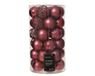 Decoris Kerstballen d6h roze III