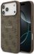 Guess Hoesje voor iPhone 17 Pro - Magsafe PU Leer - Bruin