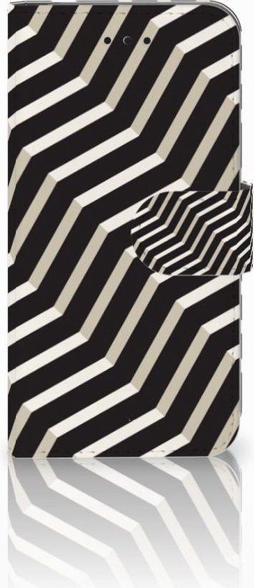 B2Ctelecom Book Case hoesje Illusion geschikt voor Apple iPhone Xs - Kunstleer - Bewegend