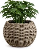 WDMT Grote Rotan Plantenmand Ø 45 cm