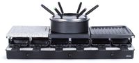 Raclette - 1650 W - 1,6 litre - 12 personnes - 3 plaques