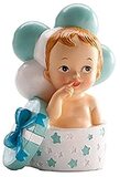 Dekora - Doopdecoratie | Taartdecoratie Baby Jongen met Geschenken en Ballonnen