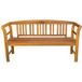 Banc de jardin 157 cm bois d'acacia massif