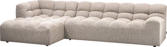 WOOOD Allure Chaise Longue Bank Links - Stof - Naturel