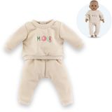 Corolle Trainingspak Beige voor Babypop 30cm