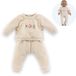 Corolle Trainingspak Beige voor Babypop 30cm
