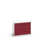Bott Verso Schuifladenkast | 1050x550x800mm | 5 Laden | RAL 3004
