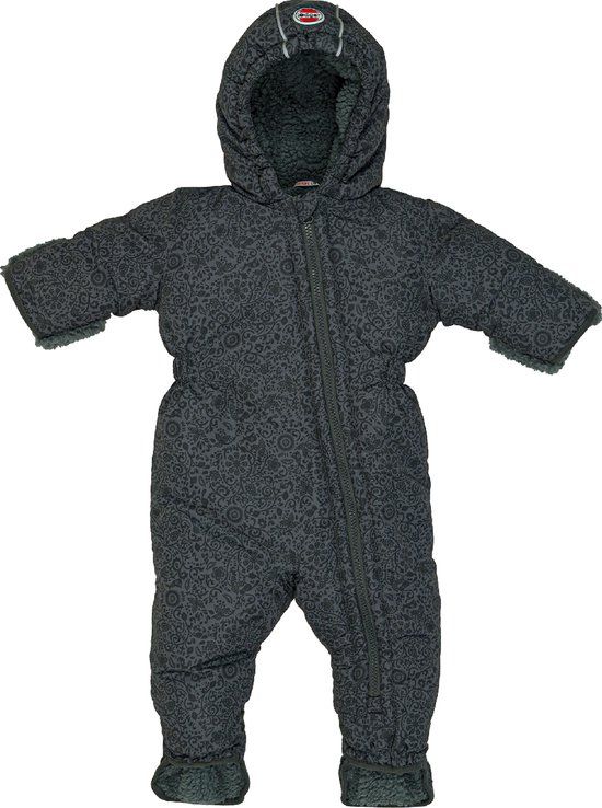 Lodger Skipakje - Wind- en Waterdicht - Fleece Gevoerd - Zwart - Maat 92