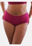 SugarShape High-Panty BASIC Vrouwen Bordeaux Polyester/Elastaan/Katoen