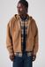 Levi's Hoodie à ourlet brut - Homme - S - Marron / Weathered Finish Foxtrot