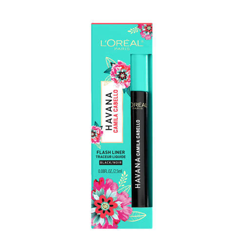 L'Oréal Camila Cabello Havana Flash eyeliner - 01 Zwart Zwart