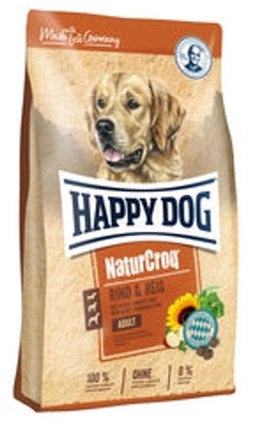 Happy Dog NaturCroq Rind & Reis (Rund en Rijst) - 4 kg