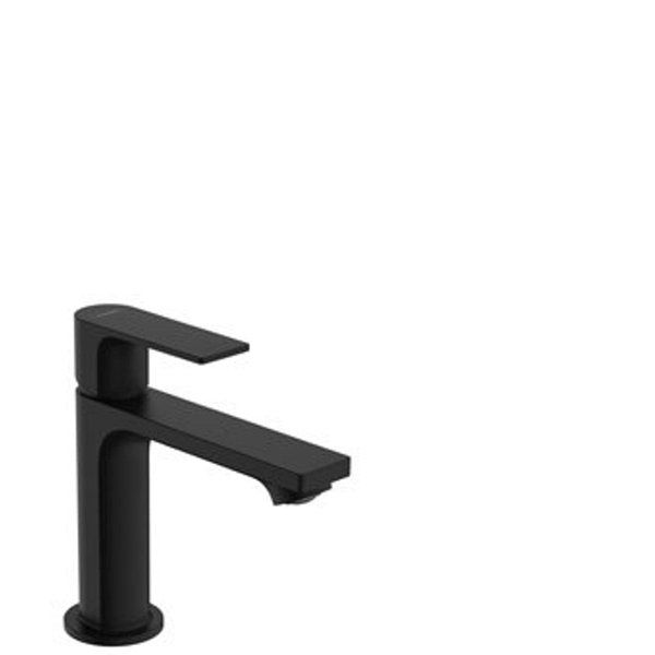 Hansgrohe Rebris E Wastafelkraan 110 - Zwart - Met Pop-Up