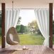 Eurofirany Garden Serie - Witte Tuinzwaas - Waterdicht - 155x240 cm
