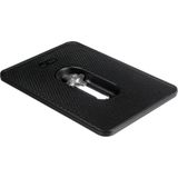 Manfrotto 183 Accessorio Porta Proiettori per Treppiede Foto con Attacco 3/8", Nero Alluminio