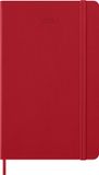 Moleskine 12 Maanden Agenda - 2027 - Dagelijks - Large - Harde Kaft - Rood