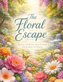 The Floral Escape: A Relaxing Coloring Book for Stress Relief, Mindfulness, and Inner Peace.