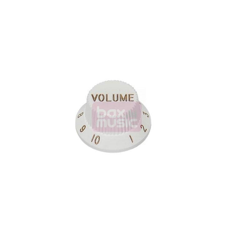 Boston Acoustics KW-1726-V gitaarknop voor ST-stijl gitaren volume wit