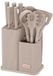 Klausberg Ensemble de cuisine 15 pièces - Beige