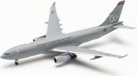Herpa wings Herpa vliegtuig model Airbus A330 MRTT Republic of Singapore Air Force RSAF 50 years schaal 1:500 lengte 11,8cm metaal grijs