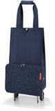 Reisenthel Foldabletrolley Boodschappentrolley - Opvouwbaar - 30L - Twist Navy