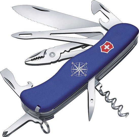 Victorinox Skipper Zakmes - 18 Functies - Blauw