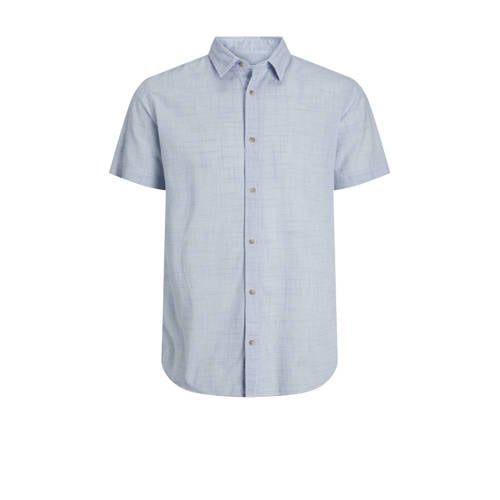 JACK & JONES JJSTRUCTURE Slim Fit Overhemd - Lichtblauw
