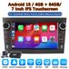 Opel autoradio - radio Android 2-DIN - écran tactile 17,8 cm - 4+64 Go - Android Auto et CarPlay - GPS et Wi-Fi - DAB/AHD - Noir